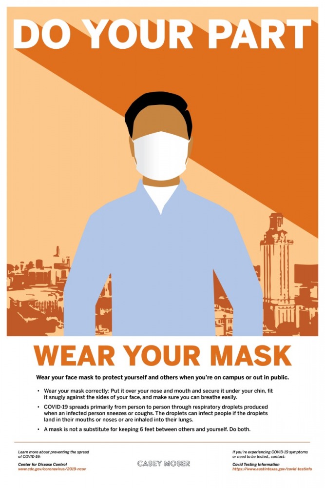 Wear a Mask COVID Workplace Safety Poster