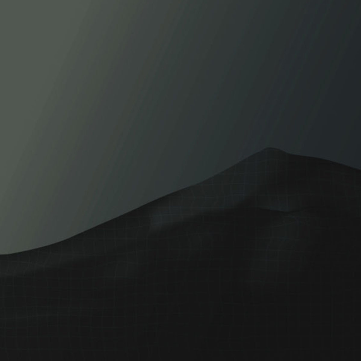 Mauna Loa dark vectorscape graphic